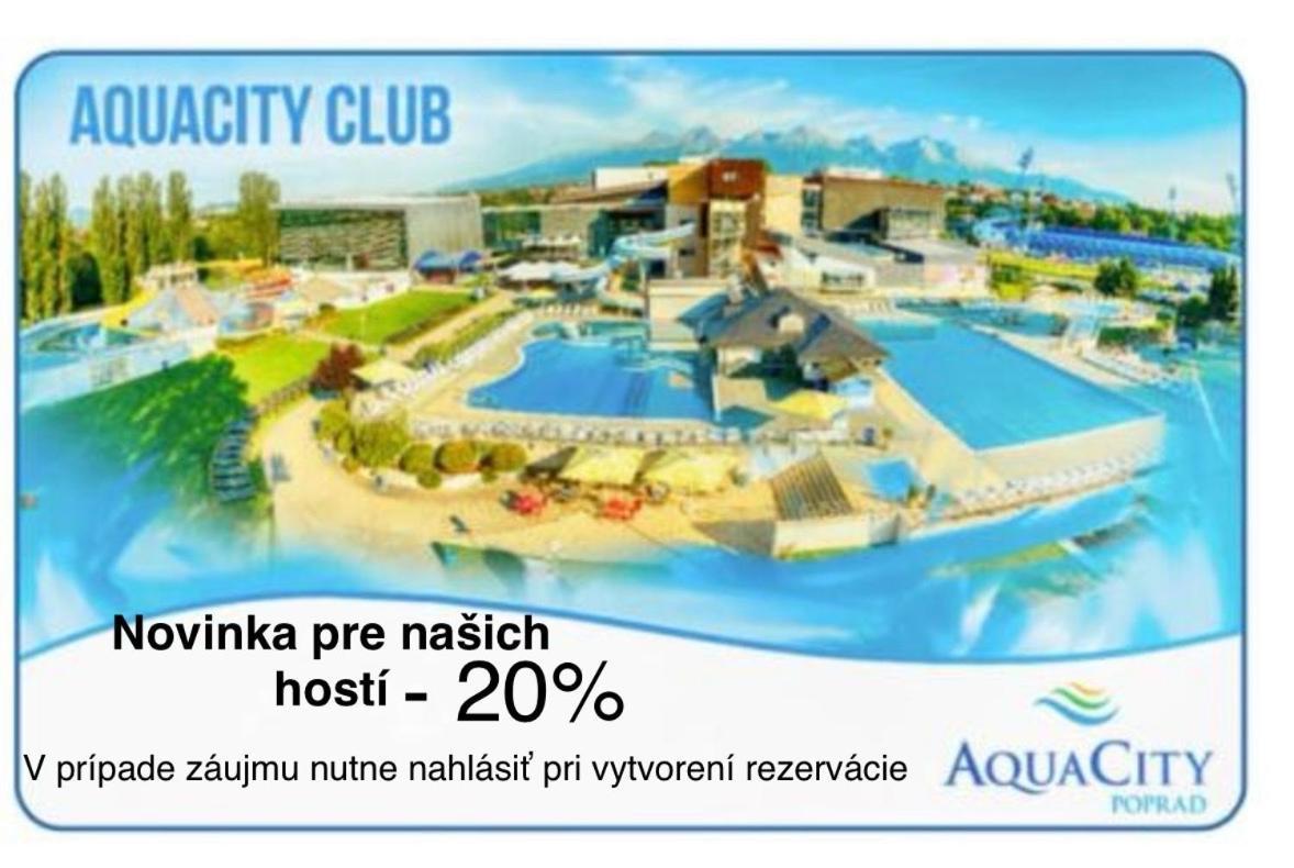 Apartmany Timea B 201 Велика Ломниця Екстер'єр фото